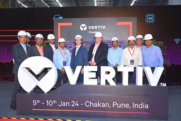 Vertiv, Hindistan'da yeni bir üretim tesisi ve test laboratuvarı açtı