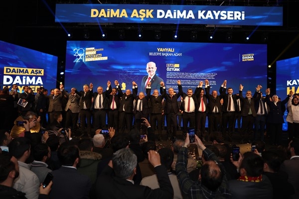 Başkan Büyükkılıç, Kayseri Cumhur İttifakı Aday Tanıtım Toplantısı'na katıldı