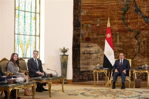 ABD Dışişleri Bakanı Blinken, Mısır Devlet Başkanı Sisi ile görüştü