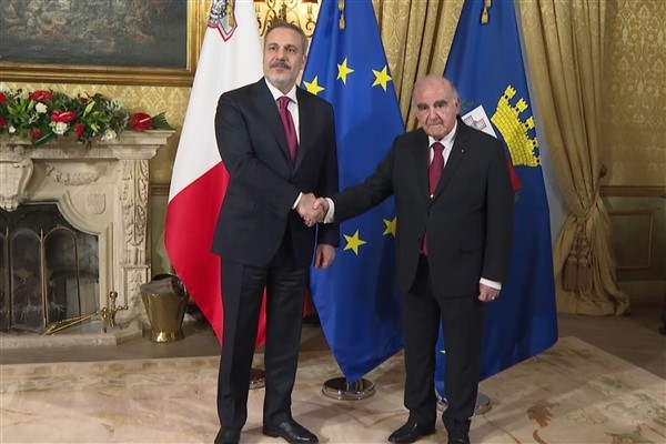 Dışişleri Bakanı Fidan, Malta Cumhurbaşkanı Vella ile görüştü