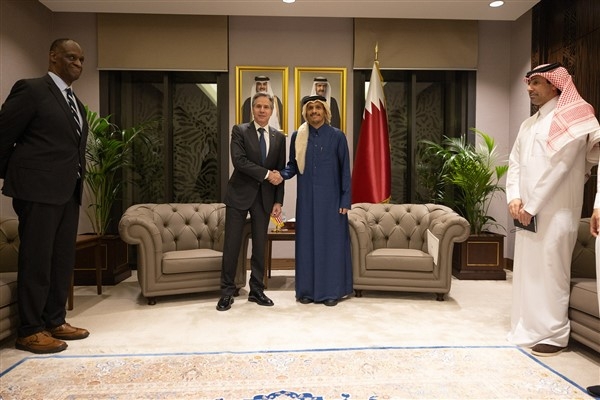 Blinken'ın Katar Emiri ve Katar Başbakanı ile Gazze diplomasisi