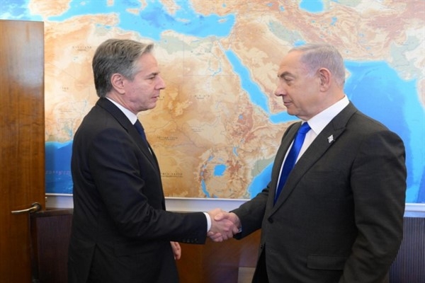 Netanyahu, ABD Dışişleri Bakanı Blinken ile bir araya geldi