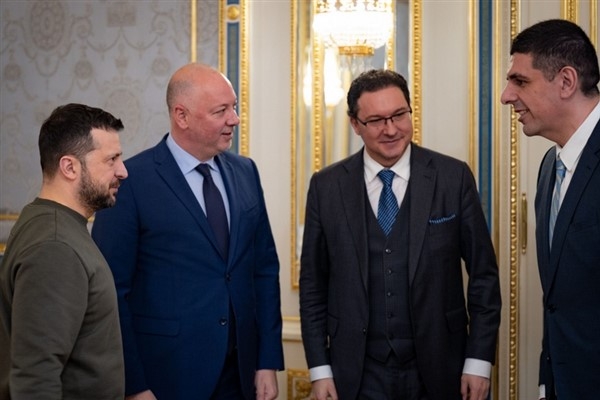 Zelenski, Bulgaristan Cumhuriyeti Ulusal Meclisi Başkanı ve milletvekilleri ile görüştü