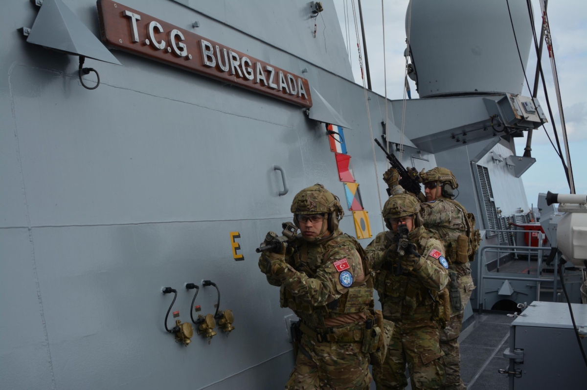 TCG Burgazada’nın Doğu Akdeniz’deki görevi başladı