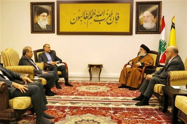 İran Dışişleri Bakanı Abdullahiyan, Hizbullah Genel Sekreteri Nasrallah ile görüştü