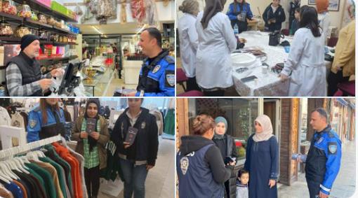 Birecik’te KADES uygulamasını vatandaşı bilgilendirme