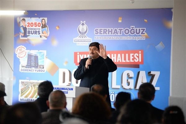 Başkan Oğuz: &Prime;Hiçbir köyümüzü yalnız bırakmadık&Prime;