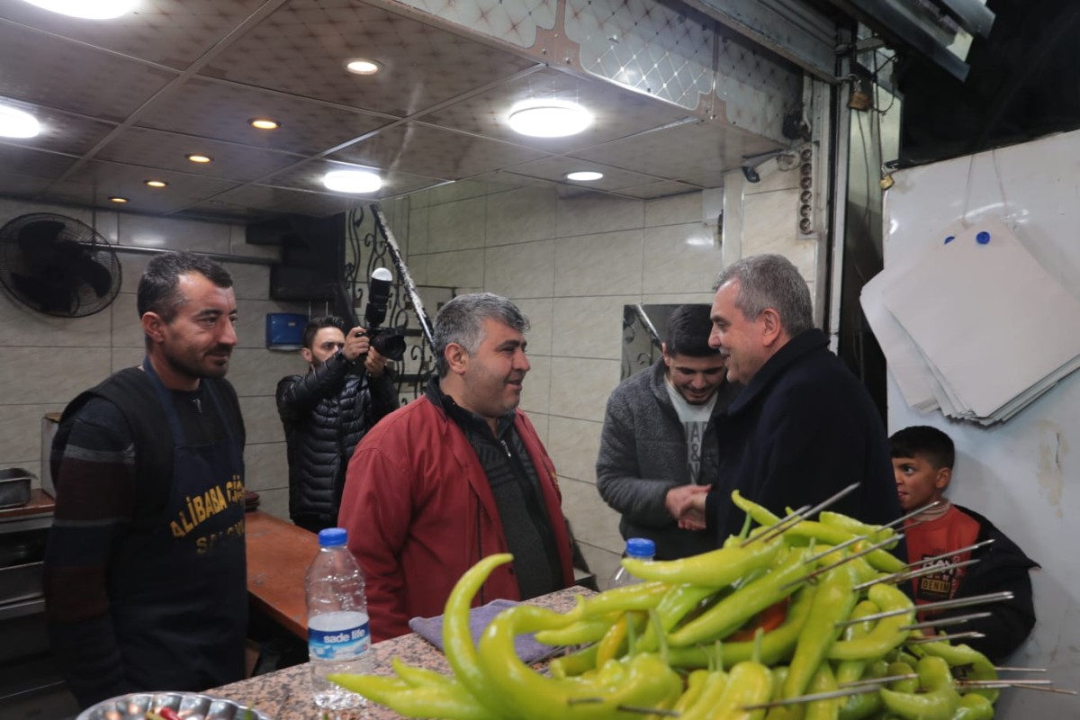 Başkan Beyazgül Ve Milletvekili Cevheri’den Esnaf Ziyareti