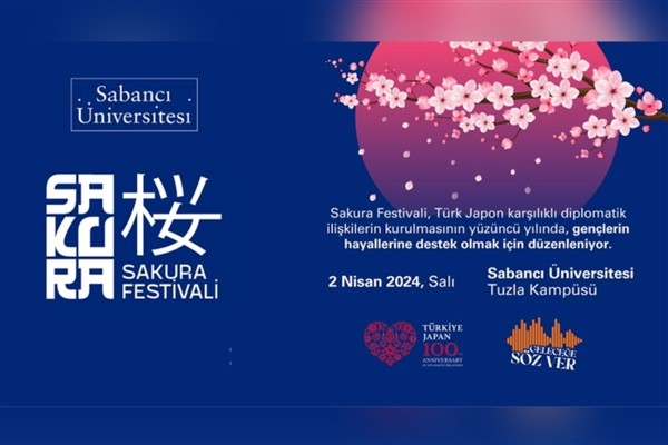 Sabancı Üniversitesi 'Sakura Festivali’ne ev sahipliği yapacak