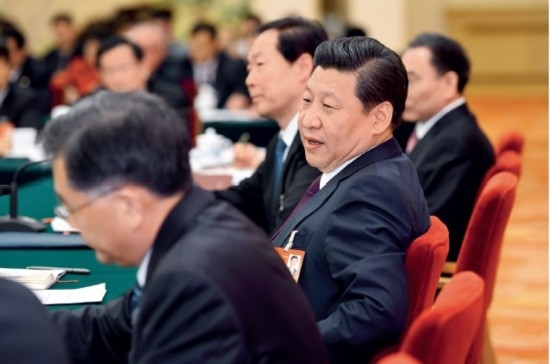 Xi Jinping temsilci ve üyelerle ulusal sorunları görüştü