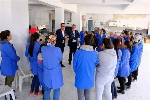 CHP Defne Belediye Başkan adayı Özgün: &Prime;Emekçilerimizin sonuna kadar yanındayız&Prime;