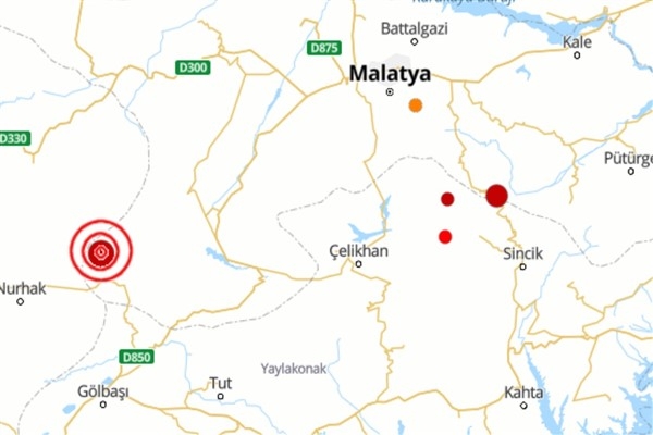 Malatya'da deprem