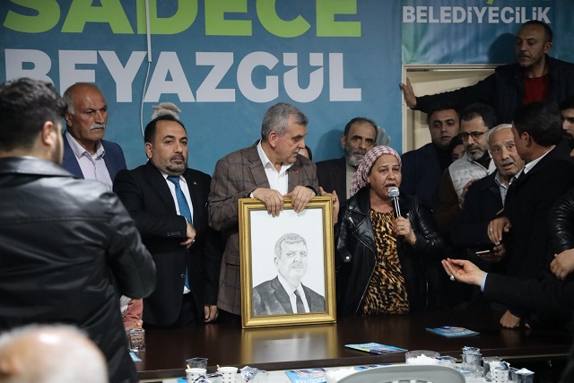 BAŞKAN BEYAZGÜL, ‘’TEK SEVDAMIZ ŞANLIURFA’’