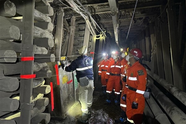 Arama kurtarma personelleri ‘Madencilik Teknikleri Arama Kurtarma Eğitimi’ne katıldı