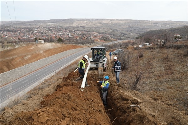 Büyükkılıç: “Özvatan'da 10,5 milyon TL’lik içme suyu hattı imalatı gerçekleştiriliyor″