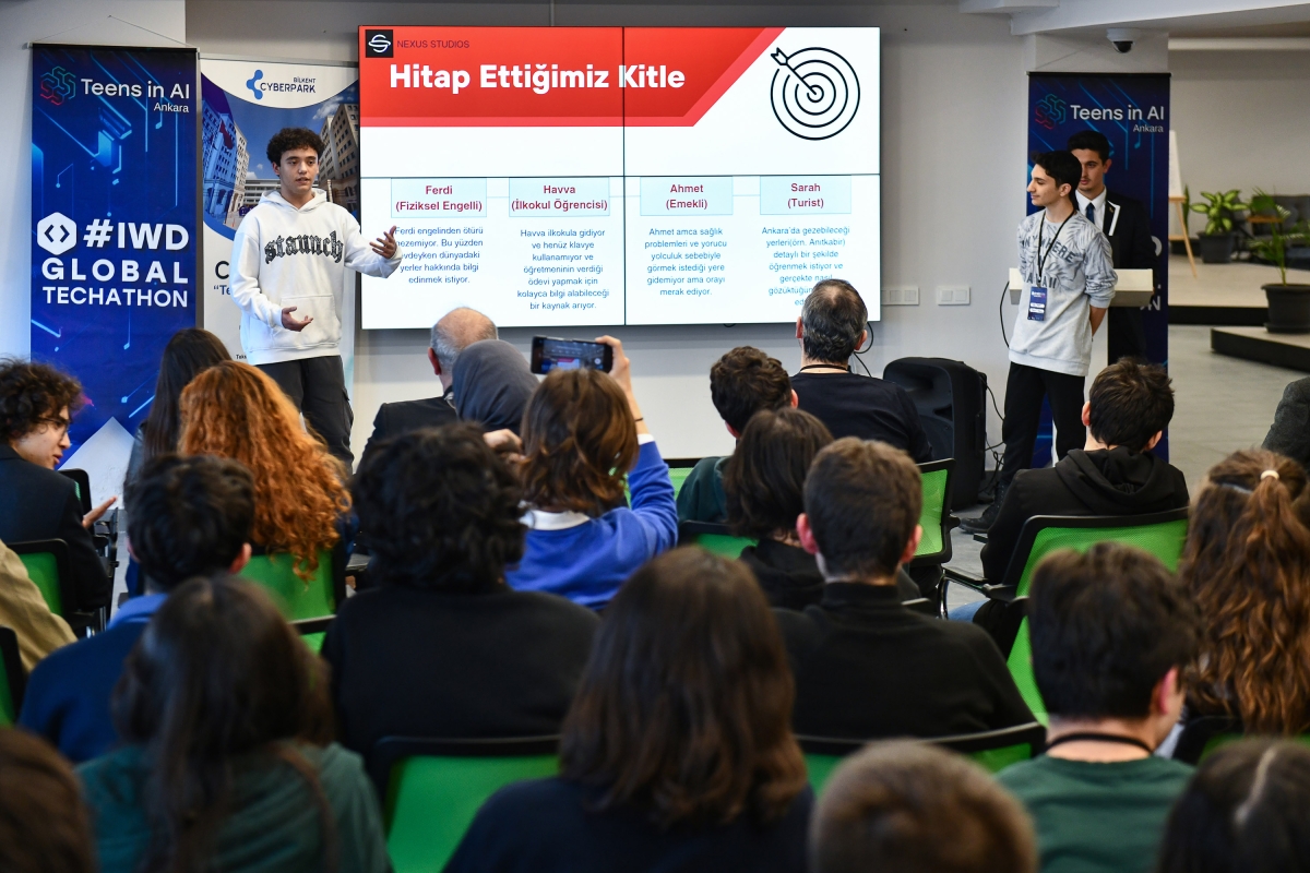 ABB, ‘Teens In Ai Ankara Iwd Global Techathon’una ev sahipliği yaptı