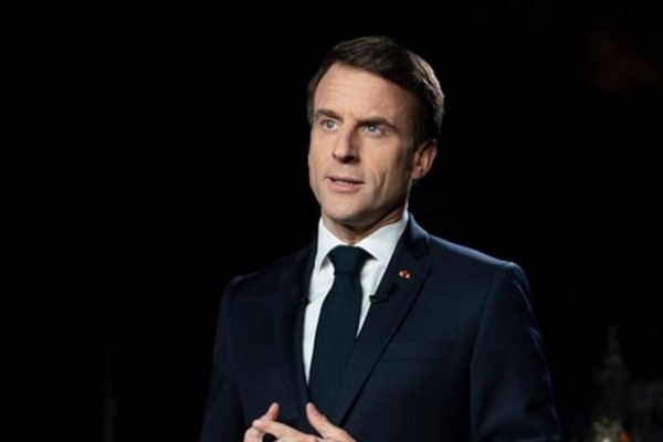 Fransa Cumhurbaşkanı Macron, Litvanyalı mevkidaşı Nauseda ile bir araya geldi