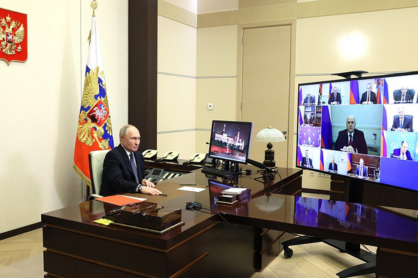 Putin, Güvenlik Konseyi'nin daimi üyeleriyle toplantı düzenledi
