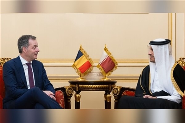 Katar Dışişleri Bakanı Al Sani, Belçika Başbakanı De Croo ile görüştü