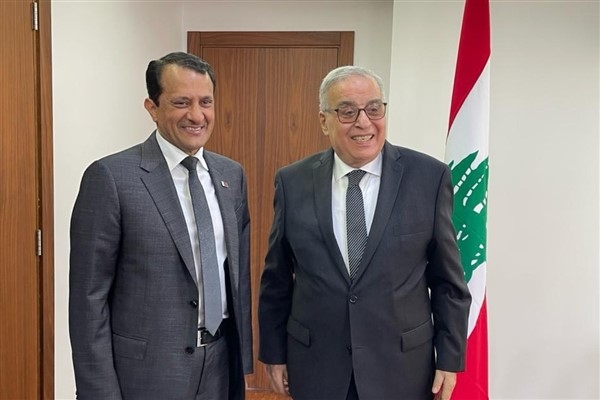 Lübnan Dışişleri Bakanı Bouhabib, Katar'ın Lübnan Büyükelçisi Al Sani ile görüştü