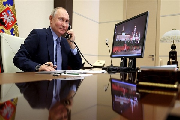 Rusya Cumhurbaşkanı Putin, yabancı liderlerle telefon görüşmesi yaptı