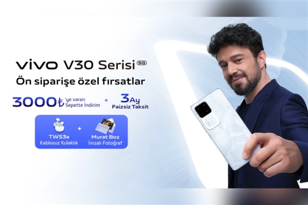 vivo'nun stüdyo kalitesinde fotoğraf çeken akıllı telefonu V30 ön satışa sunuldu