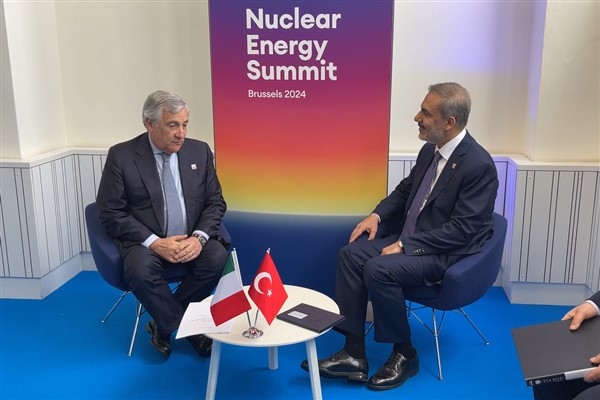 Bakan Fidan, İtalya Başbakan Yardımcısı ve Dışişleri Bakanı Tajani ile görüştü