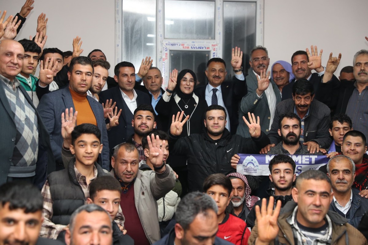 Eyyübiye’de Aşiretlerden AK Parti ve Mehmet Kuş’a Tam Destek