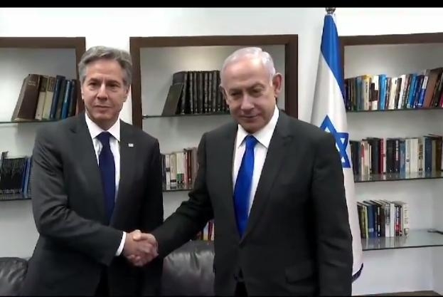ABD Dışişleri Bakanı Antony Blinken Tel Aviv'de