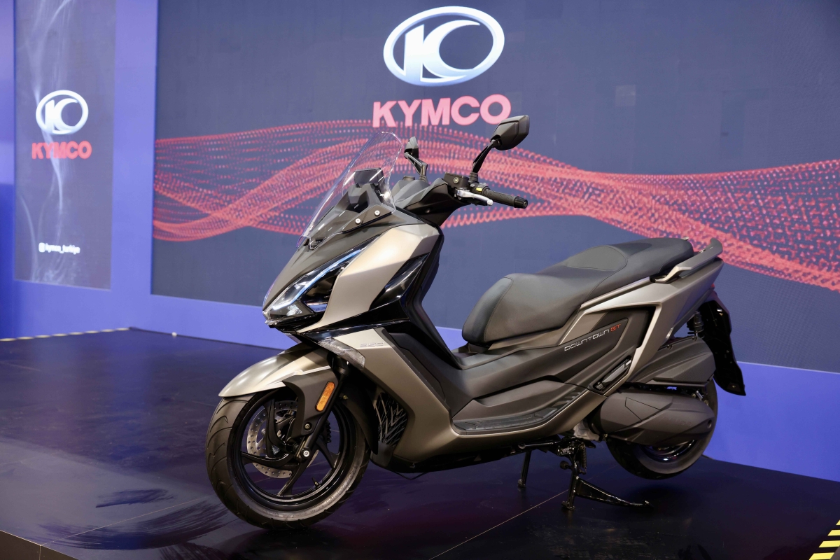 KYMCO, yeni Downtown GT 350’yi ilk kez Motobike 2024’te görücüye çıkardı