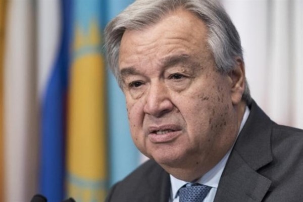 BM Genel Sekreteri Guterres Refah Sınır Kapısı'na gitti
