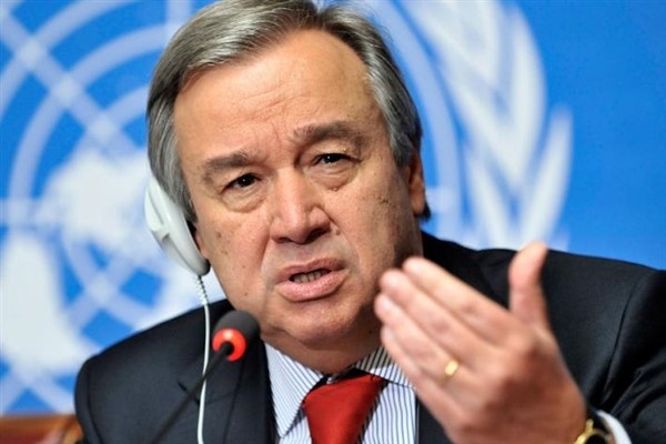 Guterres: Korku ve açlık Gazze halkını kol geziyor