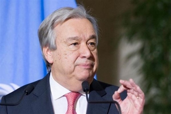 Guterres: Nefretten arınmış bir dünya için çalışma kararı alıyoruz