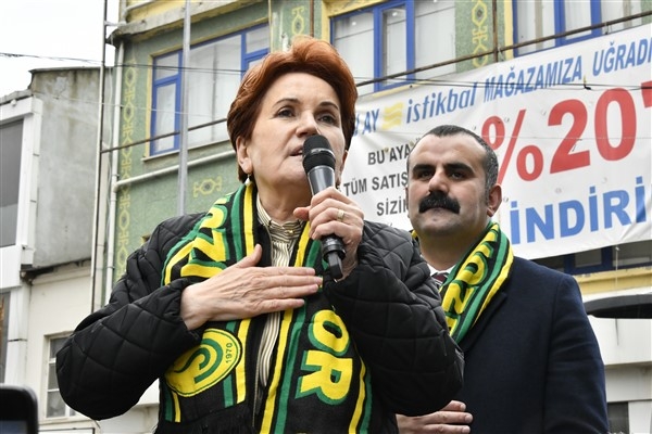 Akşener: ″AK Parti'nin varlığından CHP, CHP'nin varlığından AK Parti memnunmuş″