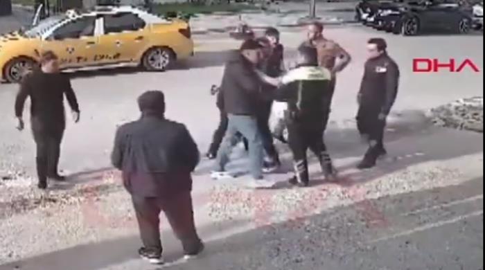 Polisi darp edenler hakkında soruşturma başlatıldı