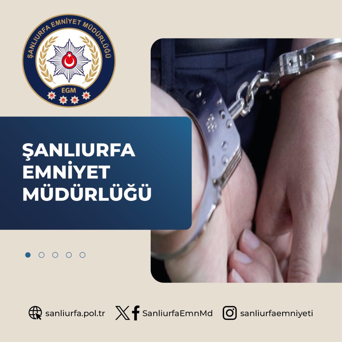 Şanlıurfa il genelinde şok uygulama 10 gözaltı