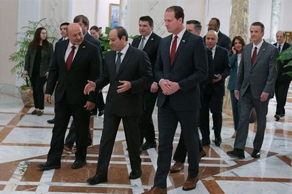 Mısır Cumhurbaşkanı Sisi, Amerikan Temsilciler Meclisi heyetini kabul etti