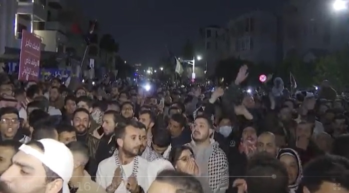 Ürdün'de her gün Hamas'a destek için İsrail'e karşı protestolar sürüyor