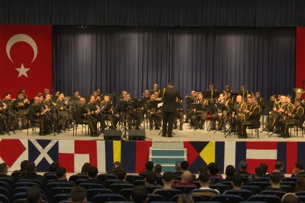 Armoni Mızıkası Komutanlığı tarafından MSÜ’de konser verildi