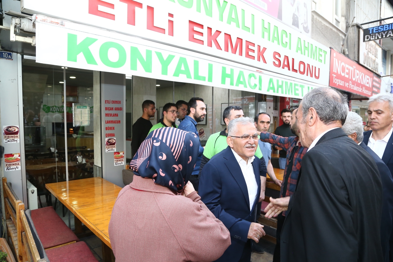 Başkan Büyükkılıç'ın Melikgazi ziyareti