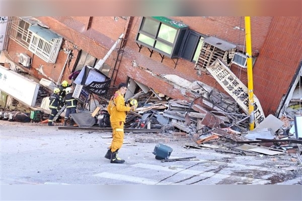 Çin'in Taiwan bölgesinde meydana gelen depremde 7 kişi öldü
