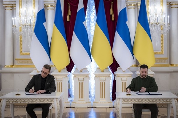 Ukrayna ile Finlandiya arasında güvenlik alanında anlaşma imzalandı