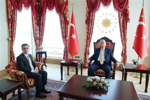 Cumhurbaşkanı Erdoğan, İhlas Holding Yönetim Kurulu Başkanı Ören’i kabul etti