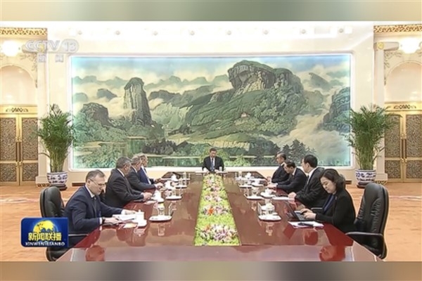 Xi Jinping, Rusya Dışişleri Bakanı Lavrov'la görüştü