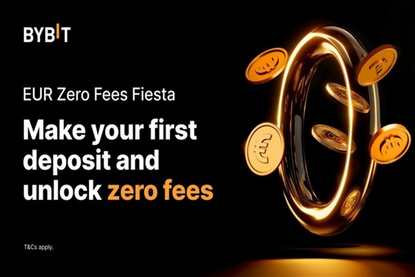 EUR Zero Fees Fiesta: Bybit'in küresel kampanyası sıfır depozito ve işlem ücreti sunuyor