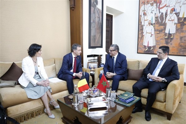 Belçika Başbakanı De Croo, Fas Başbakanı Ahnuş ile görüştü