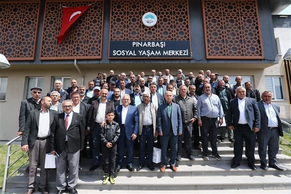 Başkan Büyükkılıç'tan 122 mahalle muhtarıyla toplantı