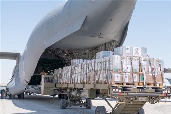 Katar'dan Sudan'a 25 ton insani yardım
