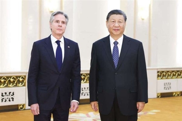 Çin Cumhurbaşkanı Xi Jinping, Blinken’i kabul etti