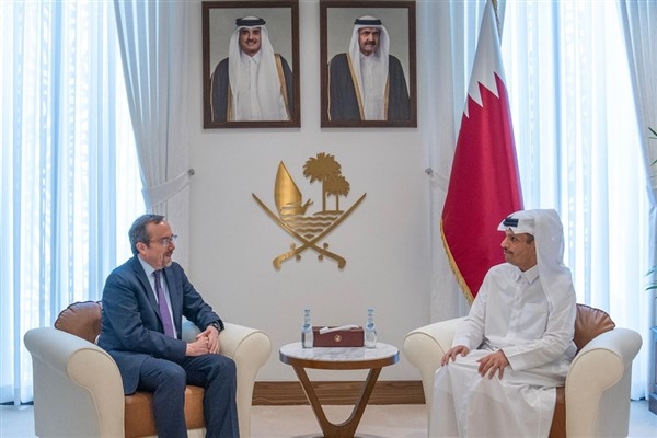 Katar Dışişleri Bakanı Al Sani, ABD Dışişleri Bakanlığı Müsteşarı Bass ile görüştü